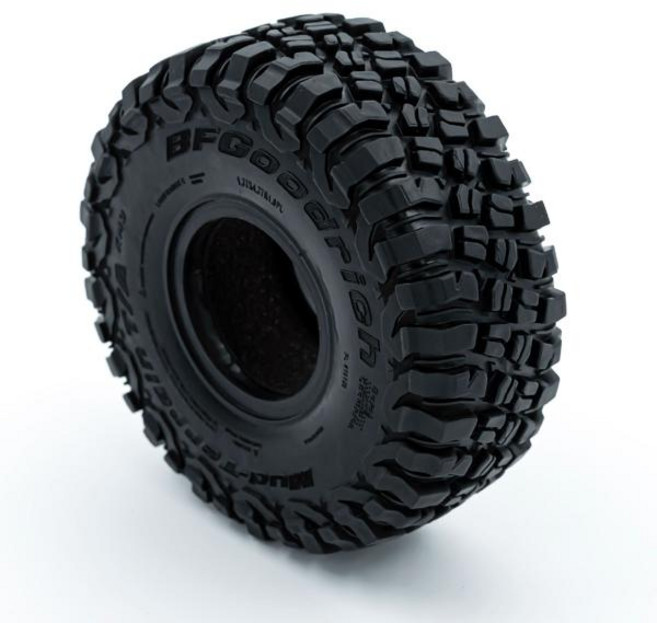 호환 110 RC 크롤러 자동차용 타이어 클라이밍 트레드 BFGoodrich 117mm Traxxas TRX4 TRX6 AXIAL SCX10 RC4WD D90 Baja Baja1, [01] 1pcs