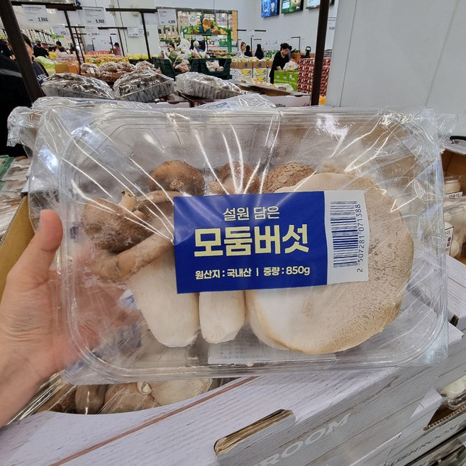 트레이더스 설원담은 모듬버섯 850g, 1개, 단품