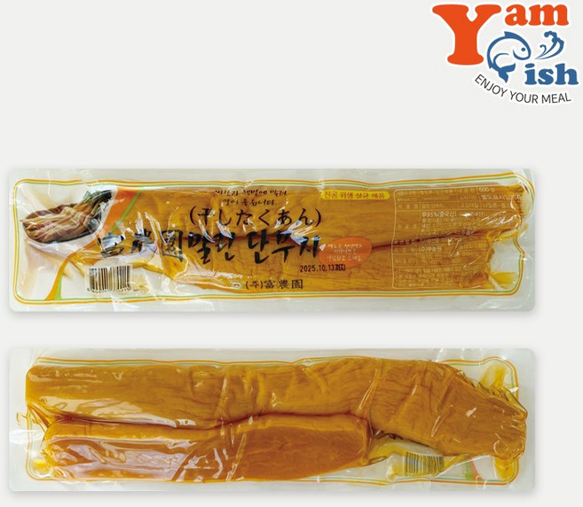 압축 부농 말린 단무지 일본식, 1개, 500g