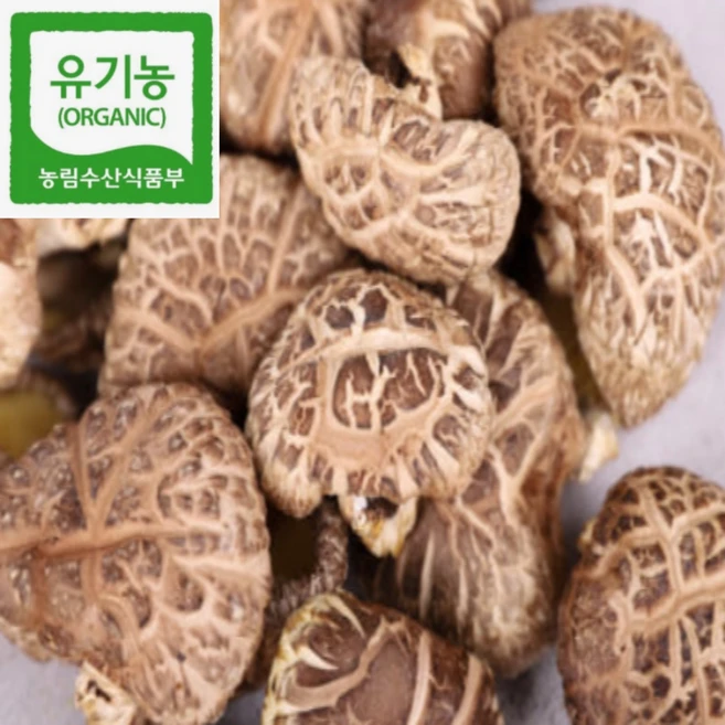 정남진표고돌이 친환경유기농 노지재배 장흥 건 표고버섯 국내산 참나무, 1개, 슬라이스 200g - 쿠팡