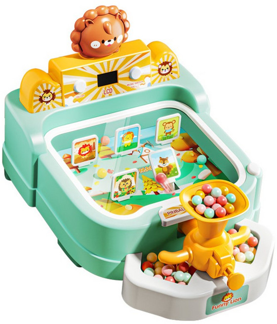 兒童彈珠台玩具, 多色, 1個