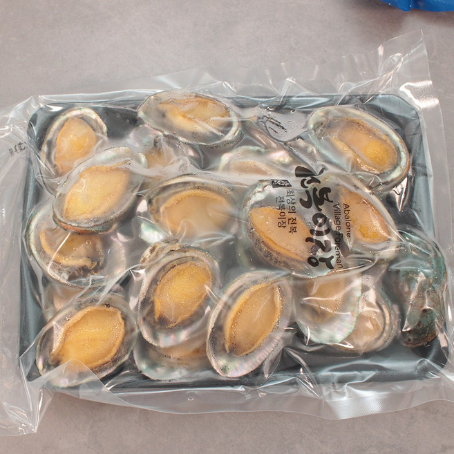 구이용 탕찌개용 구이전복 탕전복 찌개전복 자숙전복 손질전복 완도전복 양식전복 완도전복직거래, 1개, 구이용자숙 30~40마리 700g(원물1kg)