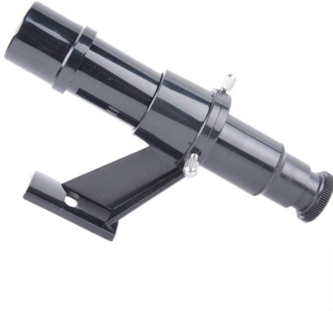 천체 망원경 관측 뷰파인더 광학 사이트 블랙 크로스 헤어 단안경 포함 5X24 신형 파인더 스코프, 한개옵션0