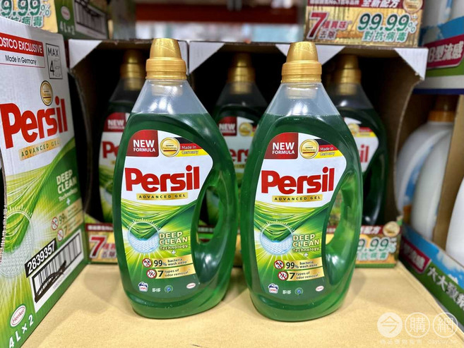 Persil 進化凝露洗衣精 深層潔淨科技 德國進口 4L, 2個