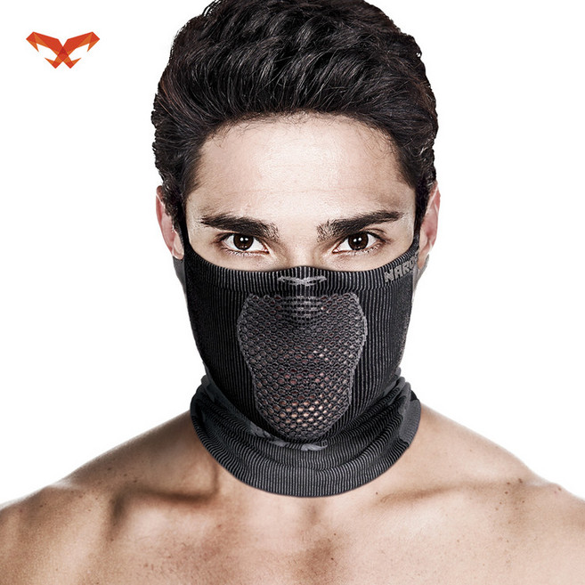 나루마스크 X5 마스크 등산 자전거 골프 겨울 자외선차단, 올블랙