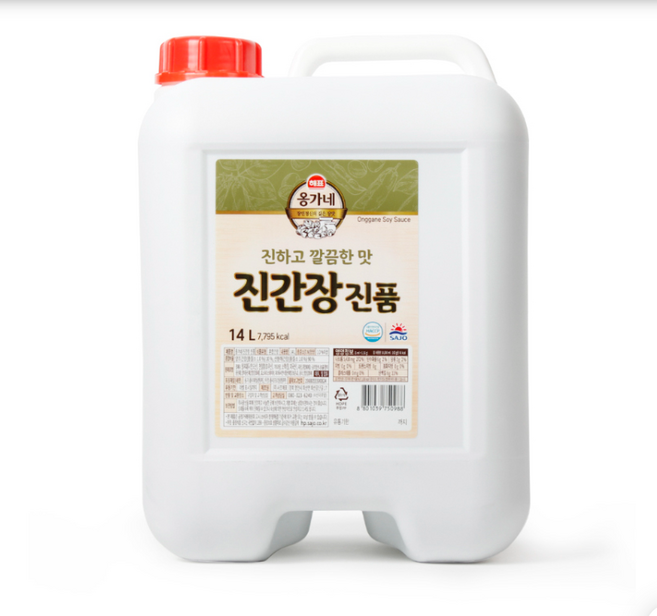 옹가네 진간장 진품, 14L, 26개