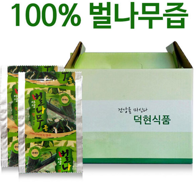 국내산100% 진하게달여만든 벌나무즙/벌나무진액 110ml x 50팩 덕현식품, 50개