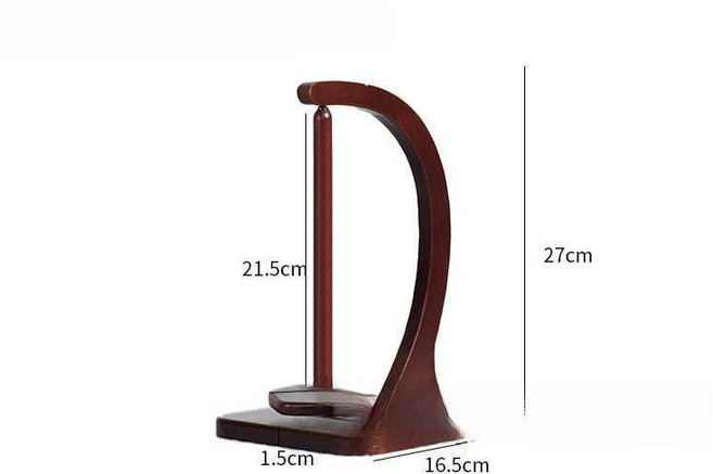 코바늘 원목 원사 실타래 회전 털실 거치대 걸이 회전용 와인더 실거치대, C자형 사각브라운, 1개