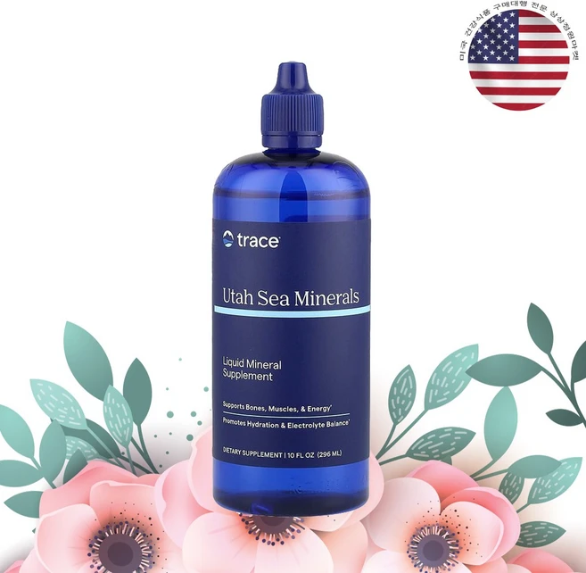 트레이스 유타 씨 Utah Sea 미네랄 296ml(30회 분), 1개, 296ml - 쿠팡