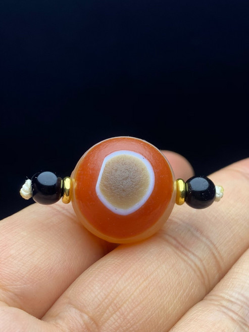 天眼 天珠 圓珠 DIY 配珠 掛件 20mm, 如圖所示, 1個