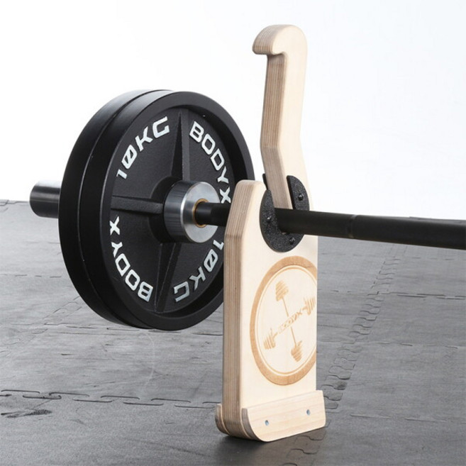 [바디엑스(스포츠)] 바벨잭 데드랙 데드리프트 간편한 원판교체 바벨원판