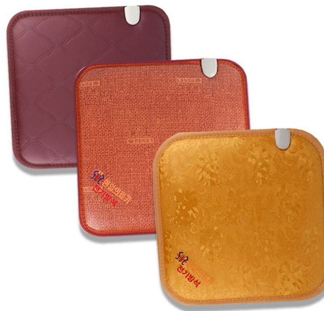 루체트리 전기방석 한일의료기 1인용 디자인랜덤 강약온도조절기 온열시트