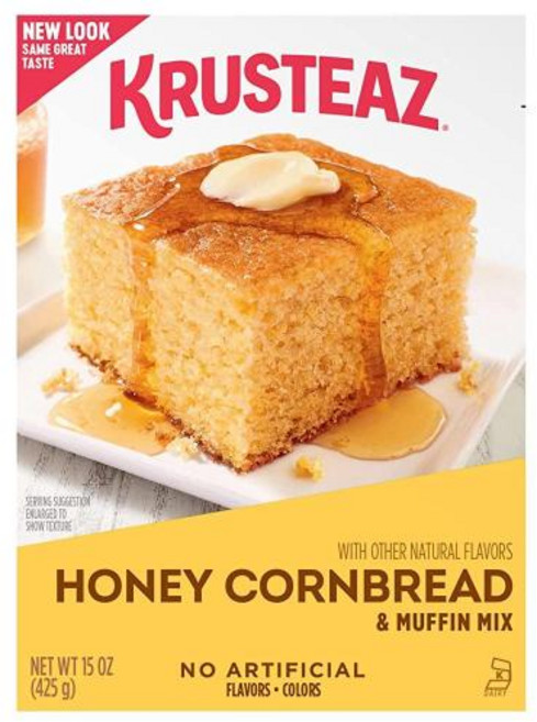 Krusteaz 허니 콘브레드 및 머핀 믹스 진짜 꿀로 제작 4252g 박스 미국직구, 1개, 없음, 425.2g