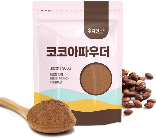 무가당 코코아 파우더 가루 분말, 1개, 1개입, 300g