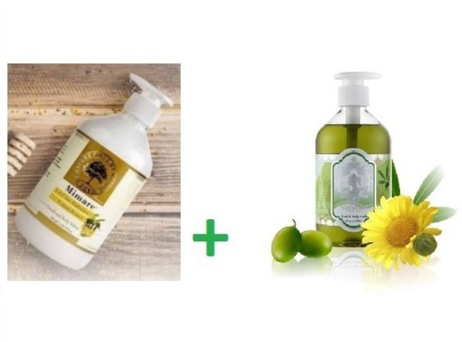 Valvola法莫拉 金盞琥珀舒敏三合一清潔露 蜂蜜蘆薈潤膚乳 500ml, 1個