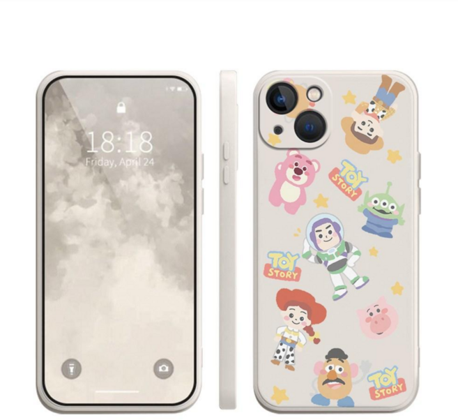 토이스토리 실리콘 케이스 아이폰과 갤럭시 케이스