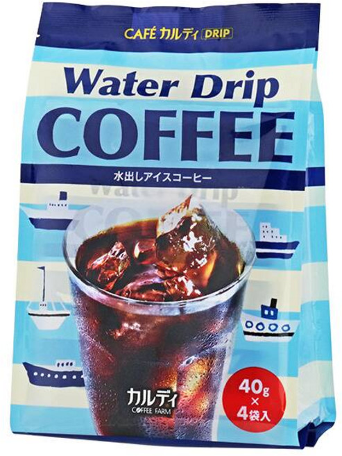 KALDI 칼디 워터 드립커피(당일출고) KALDI Water Drip 커피 1개(40g X 4개입)