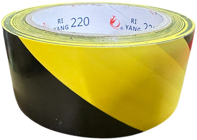 日洋 斑馬膠帶 布紋膠帶 PVC膠帶 台灣製造, 48mm27碼, 72個