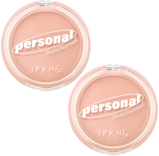 입큰 퍼스널 퍼퓸 파우더 블러셔, 2개, 웜코랄