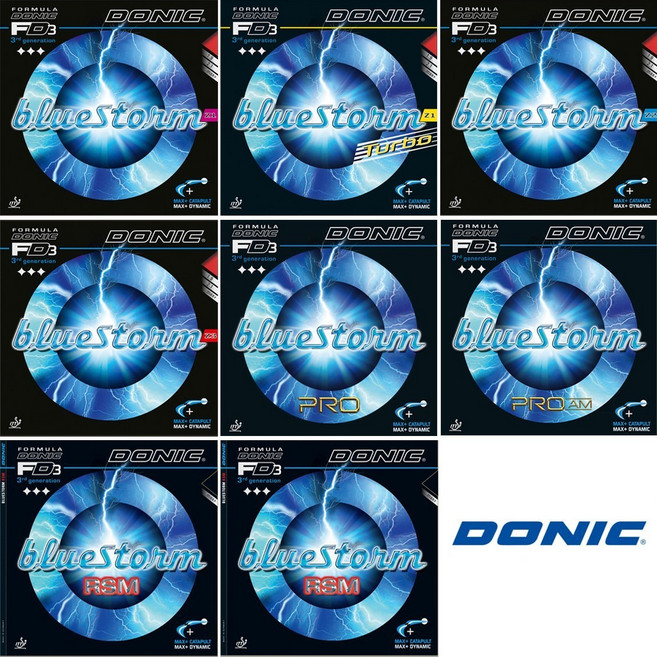 [도닉] 블루스톰 Z1 Z1터보 Z2 Z3 PRO PRO AM RSM 탁구러버, PRO AM 검정MAX, 1개