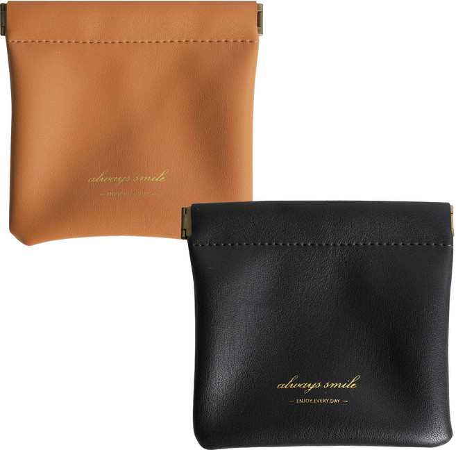 아름조이 다용도 원터치 미니 파우치 2개