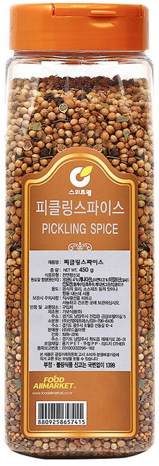 스위트웰 피클링스파이스, 450g, 1개