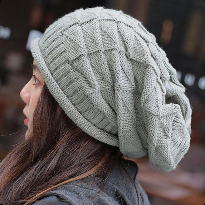 니트 비니 겨울 항암 두건 여성 중년 보온 모자 따뜻한 실내외