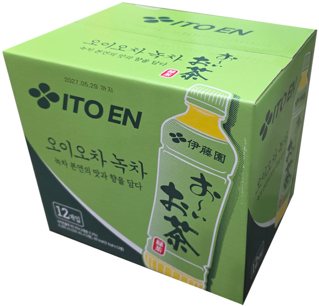 이토엔 오이오차 녹차 525ML X 12 ITO EN OI OCHA GREEN TEA
