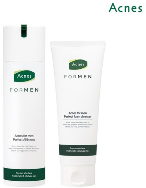 아크네스 퍼펙트 포맨 2종 (올인원200ml+폼클렌저150g), 1개