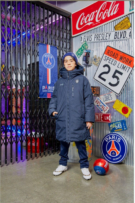 에스핏 SFIT "NEW" 70%할인~겨울 PSG 유니폼 롱패딩 점퍼 아동 주니어 자켓