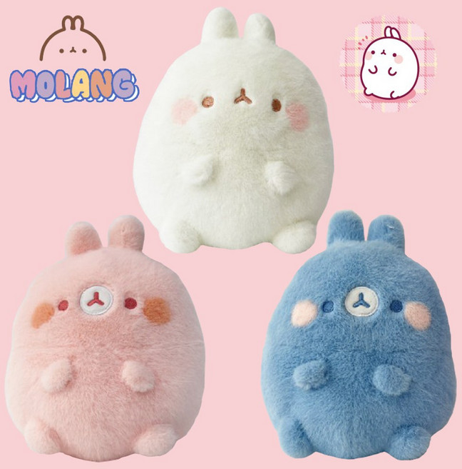 몰랑이인형 몰랑 빈티지 핑크 화이트 블루 인형 25cm 애착 동물 토끼, 몰랑 빈티지 블루25cm, 1개