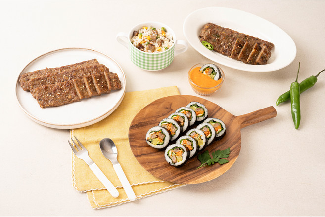 굿프랜즈 김밥용납작 떡갈비 900g, 1개