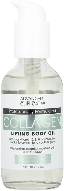 절실히 몸관리가필요한시기 Advanced Clinicals 콜라겐 리프팅 및 바디 오일 112ml(3.8fl oz) 프리미엄할인상품입니다, AdvancedClinicals콜라겐리프팅및바디오일11 - 쿠팡