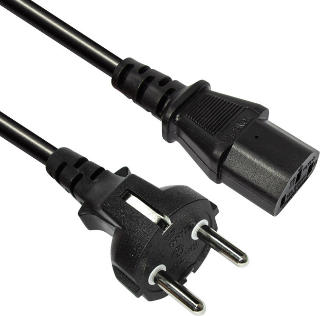 마하링크 국산 AC 코드 파워케이블 플러그 일자형 CP-1489, 1개, 1.5m