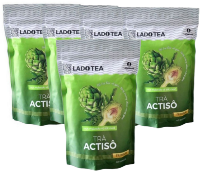 베트남 라도 아티소 차 LADOPHAR, 200g, 100개입, 5개, 200g