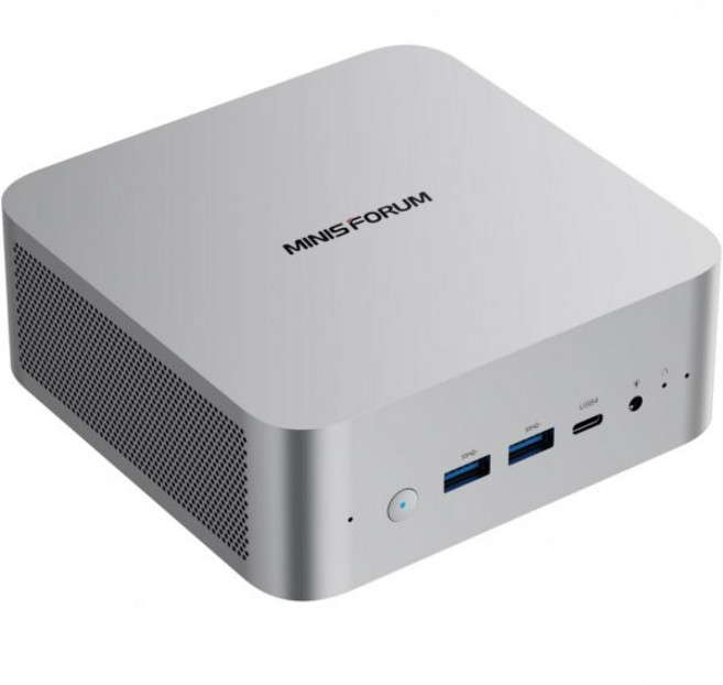 MINISFORUM 미니포럼 AI X1-255 미니 PC 라이젠 7 255 8C 16T 4 9GHz 64GB DDR5 RAM 1TB M.2 SSD HDMI DP USB4 4K, X1-255-Barebone, 32GB