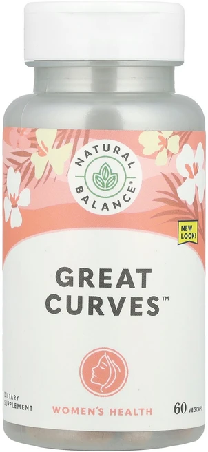 Natural Balance 여성 건강 Great Curves™ 베지 캡슐 60정 Balance (내추럴 밸런스), Natural Balance, 여성 건강, Great, 1개 - 쿠팡