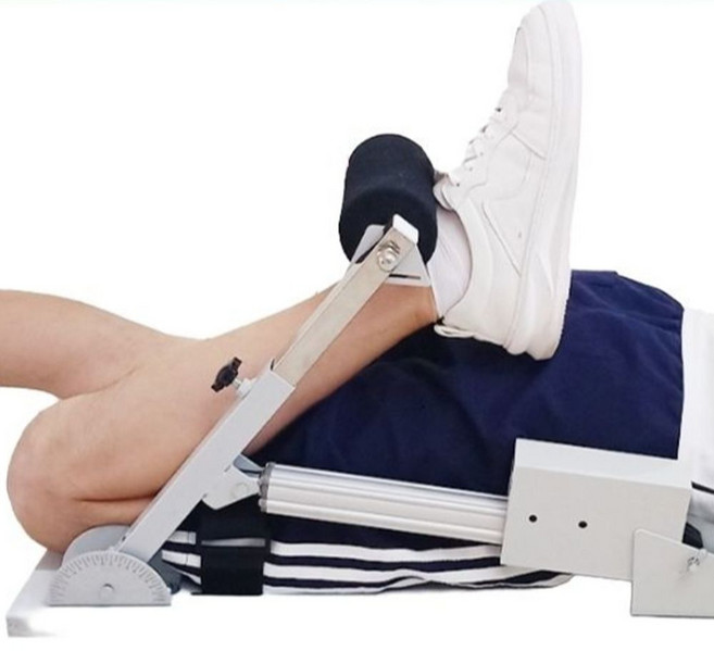 무릎 운동 무릎꺽기기계 다리꺽기 장비 스트레칭, 더블 레그 모델듀얼 모터