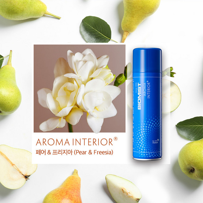 바이오미스트 아로마 인테리어 향기 방향제 (페어앤프리지아) 프리미엄 250ml, 1개, 페어앤프리지아