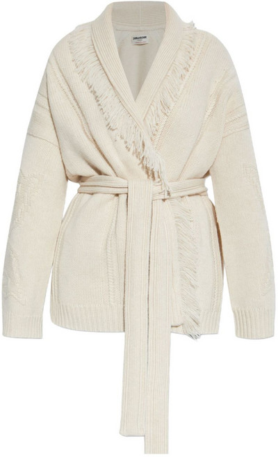 쟈딕앤볼테르 프린지 벨트 가디건