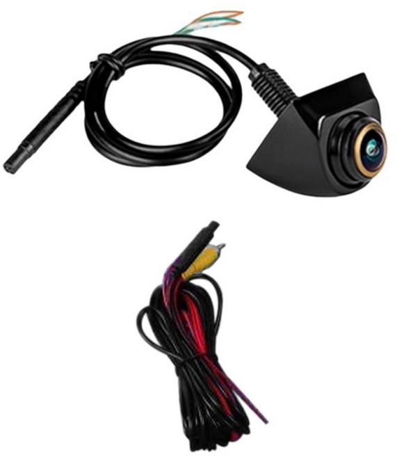 자동차 AHD 1080P 백업 카메라 가이드 라인 주차 지원 카메라가 포함된 후방 카메라 후면 보기 카메라, 검은색
