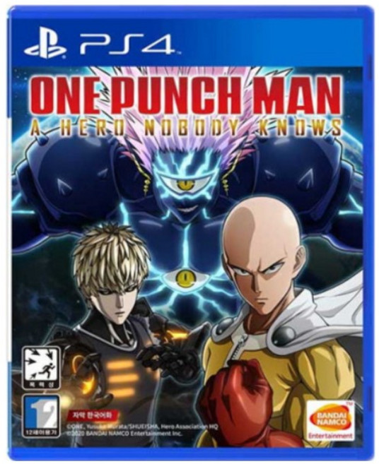 플레이스테이션 PS4 원펀맨 어 히어로 노바디 노우즈 한글판