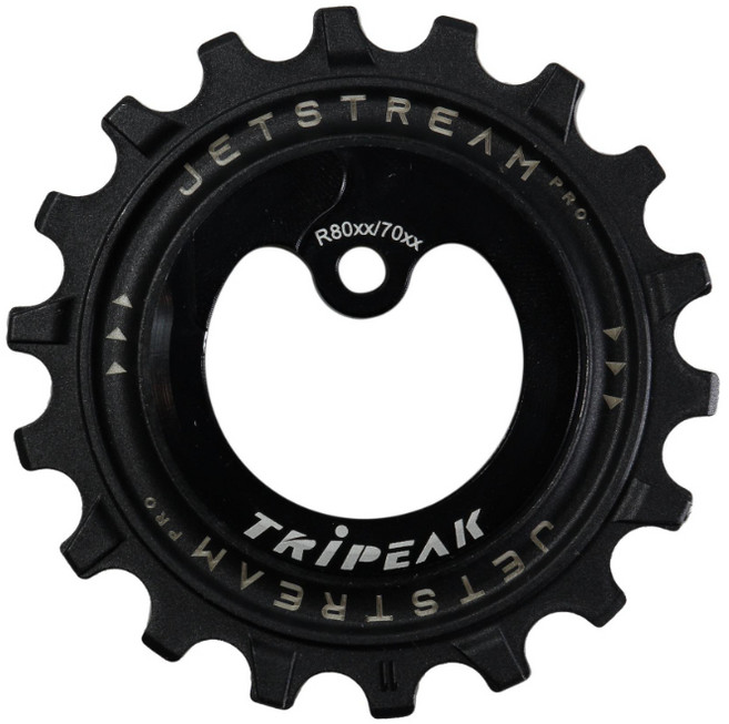TRiPEAK Jetstream Pro 12/18T 加大空心陶瓷培林導輪 R71xx R81xx R92xx, 樸實黑,R71xx 12S後變用, 1個