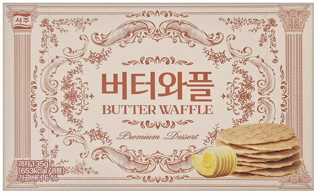 서주제과 서주 버터와플, 1개, 135g