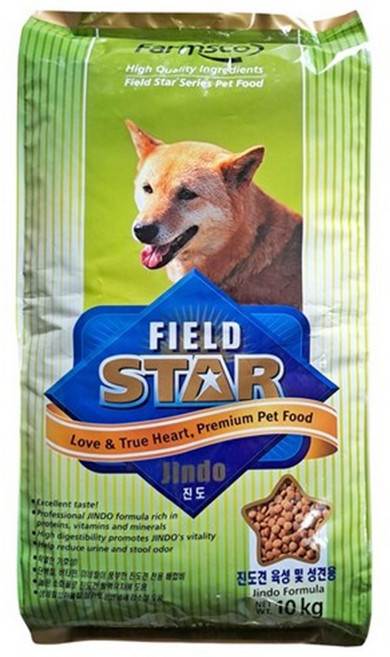 팜스코 필드스타 진도 진돗개 사료 대형견 대용량 강아지 사료, 10kg, 1개