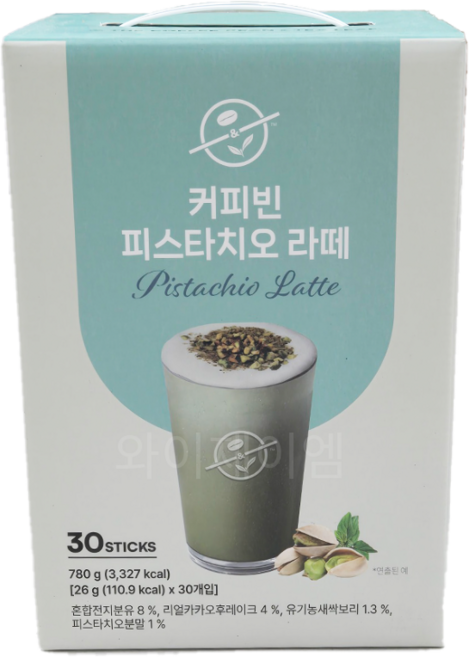 커피빈 피스타치오 라떼, 26g, 30개입, 1개