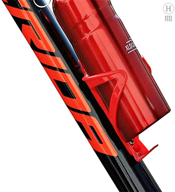 자전거 물통케이지 플라스틱 물통 물병 거치대, 검정, 1개