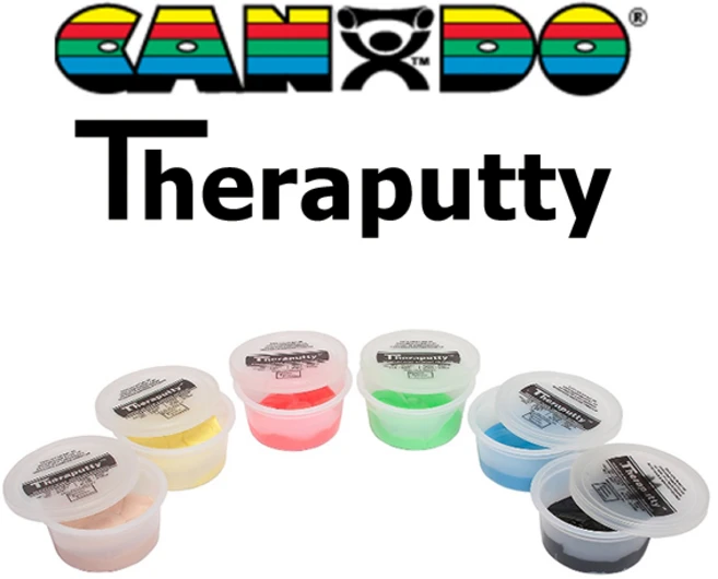 [CANDO] 테라퍼티 2온스 Thera putty - 재활운동용, 파랑색(단단함), 1개 - 쿠팡