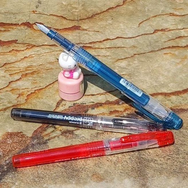 일본산 플래티넘 만년필 New 프레피 0.2mm EF촉, 본상품선택, 블랙, 본상품선택