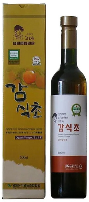 고효숙명인 감식초 500ml /7년산자연발효초, 1개